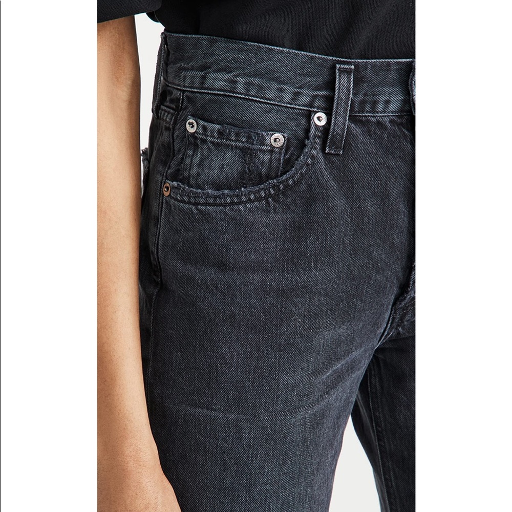 Worn 2x - AGOLDE Midrise Vintage Straight Jeans - Picture 4 of 7